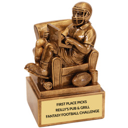 Fantasy Football Armchair Fan Trophy
