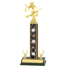 Halloween Trophy - Witch Trophy with Trick or Treat Ghost Design - 2 Eagles