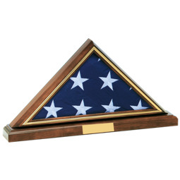 15 x 10" Memorial 4' x 8' Flag Holder w/Base