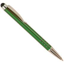 5 1/4" Green Stylus Pen - Minimum order of 10