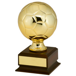 Soccer Trophy - Gold Finish Mini Soccer Ball Trophy