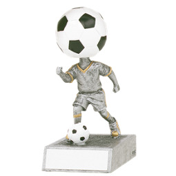 Soccer Bobblehead - Soccer Trophy Bobblehead