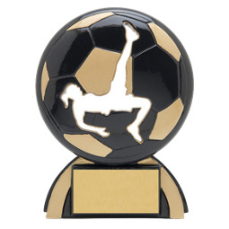 Soccer Trophies - Female Soccer Shadow Resin Award