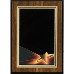 Star Shine Plaque with Star Image