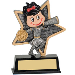 Cheer Trophy - Little Pal Cheer Resin Award