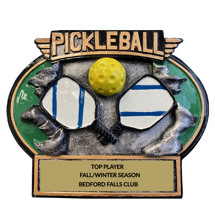 Pickleball 3D Resin Trophy