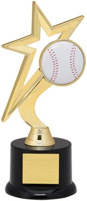 Trophée Statue Résine Gold Boy Baseball - Récompense Jeune - Occasion