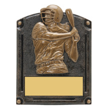 Softball Trophy - Female - 5 x 6 1/2" 3D Shadow Award