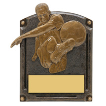 Soccer Trophy - Male - 3D Shadow Award