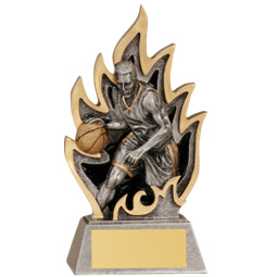 Basketball Ignite Resin Trophy - Male