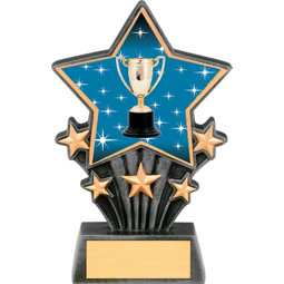 Achievement Resin Super Star Trophy - 6 1/2"