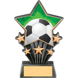 Soccer Resin Super Star Trophy