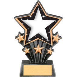 Star Resin Super Star Trophy - 6 1/2"