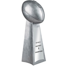 Resin Football Trophy - 15 inches