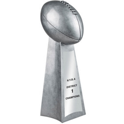 Resin Football Trophy - 15 inches