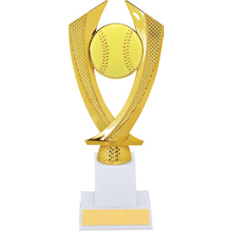 Softball Trophy - Large Softball Falcon Riser Trophy