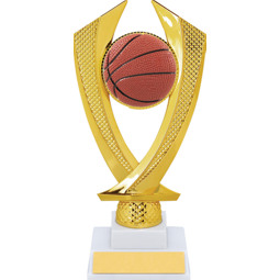 Basketball Trophy - Medium Basketball Falcon Riser Trophy