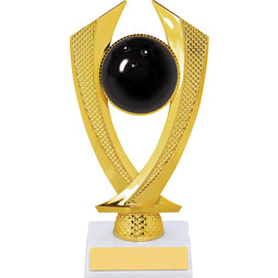 Bowling Trophy - Small Bowling Falcon Riser Trophy