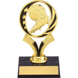 Soccer Trophy - Soccer Trophy With Midnite Star Riser