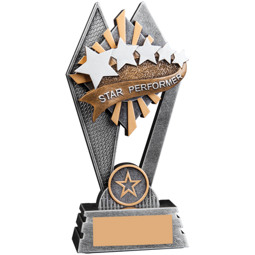 Sunray Star Performer Resin Trophy - 7"