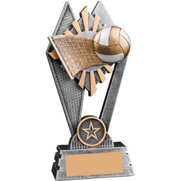 Sunray Volleyball Resin Trophy - 7"