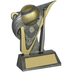 Baseball Value Victory Resin Trophy - 4 1/2"