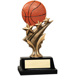 Resin Basketball Star Trophy