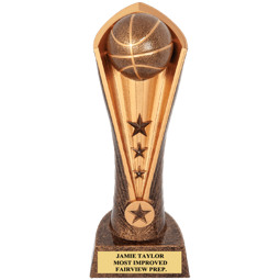 Basketball Cobra Trophy - Plastic Basketball Trophy