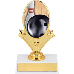 Bowling Trophy - Bowling Emblem Trophy