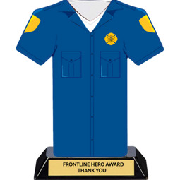 Paramedic Frontline Hero Trophy - 7 inches